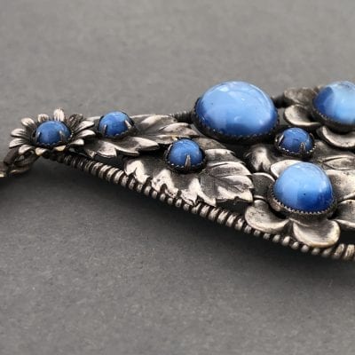 Neiger 1930s Blue Necklace