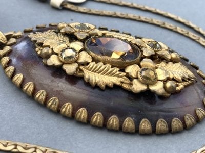 Neiger 1920s Galalith Necklace