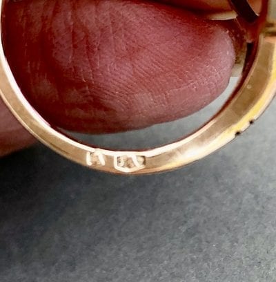 18ct 1950s Alexandrite Ring