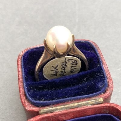 14K Pearl Ring