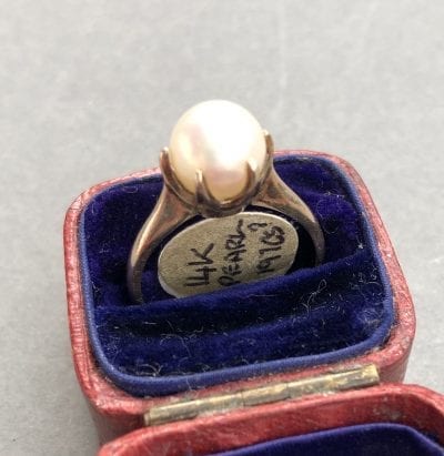 14K Pearl Ring