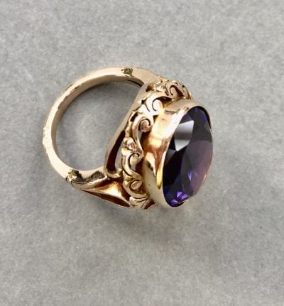 18ct 1950s Alexandrite Ring