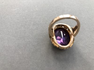 18ct 1950s Alexandrite Ring