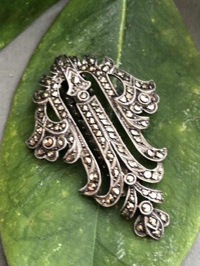 Silver Dress Clip