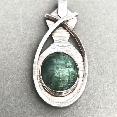 1970s Amazonite Pendant