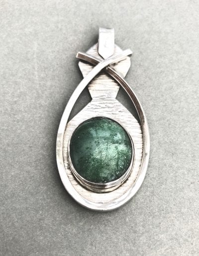 1970s Amazonite Pendant