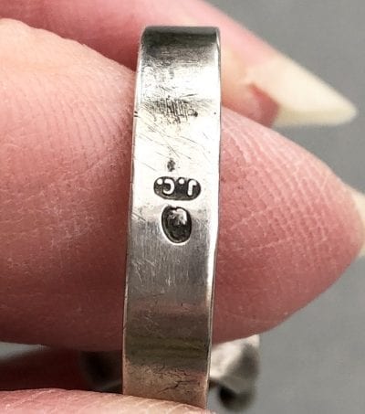 1960s Polish Silver Ring