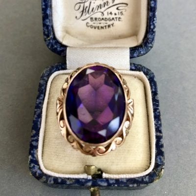 18ct 1950s Alexandrite Ring