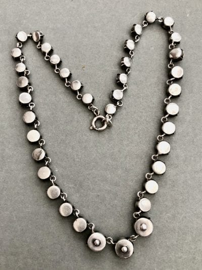 Victorian Silver Riviere Necklace