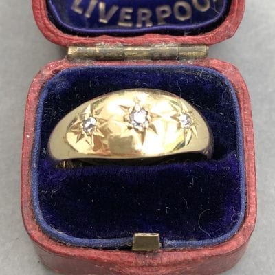 Victorian Diamond Gypsy Ring