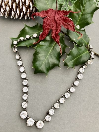 Victorian Silver Riviere Necklace