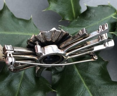 Mazer 1940s Sterling Brooch