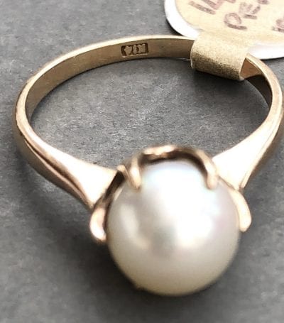14K Pearl Ring