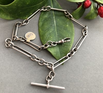 Silver Albert Chain