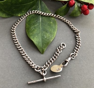 Silver Albert Watch Chain