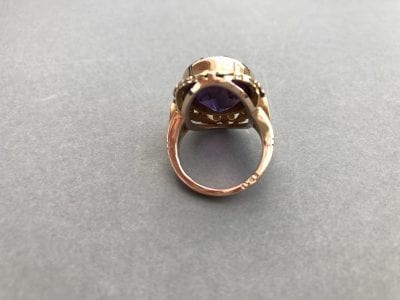 18ct 1950s Alexandrite Ring