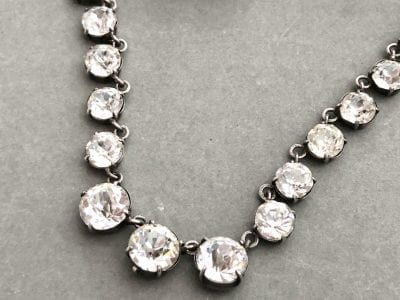 Victorian Silver Riviere Necklace