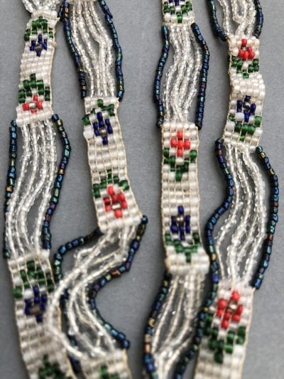 1920s Millefiori Flapper Necklace