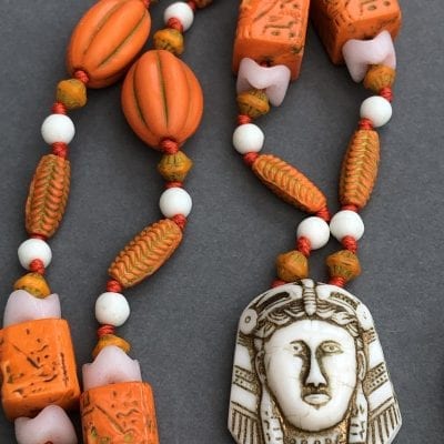 Neiger Egyptian Revival Beads