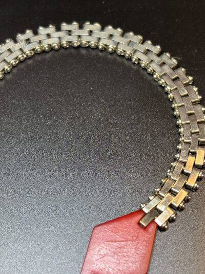 Jakob Bengel red Bakelite Necklace
